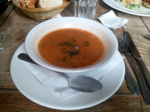 Boullabaise soup 